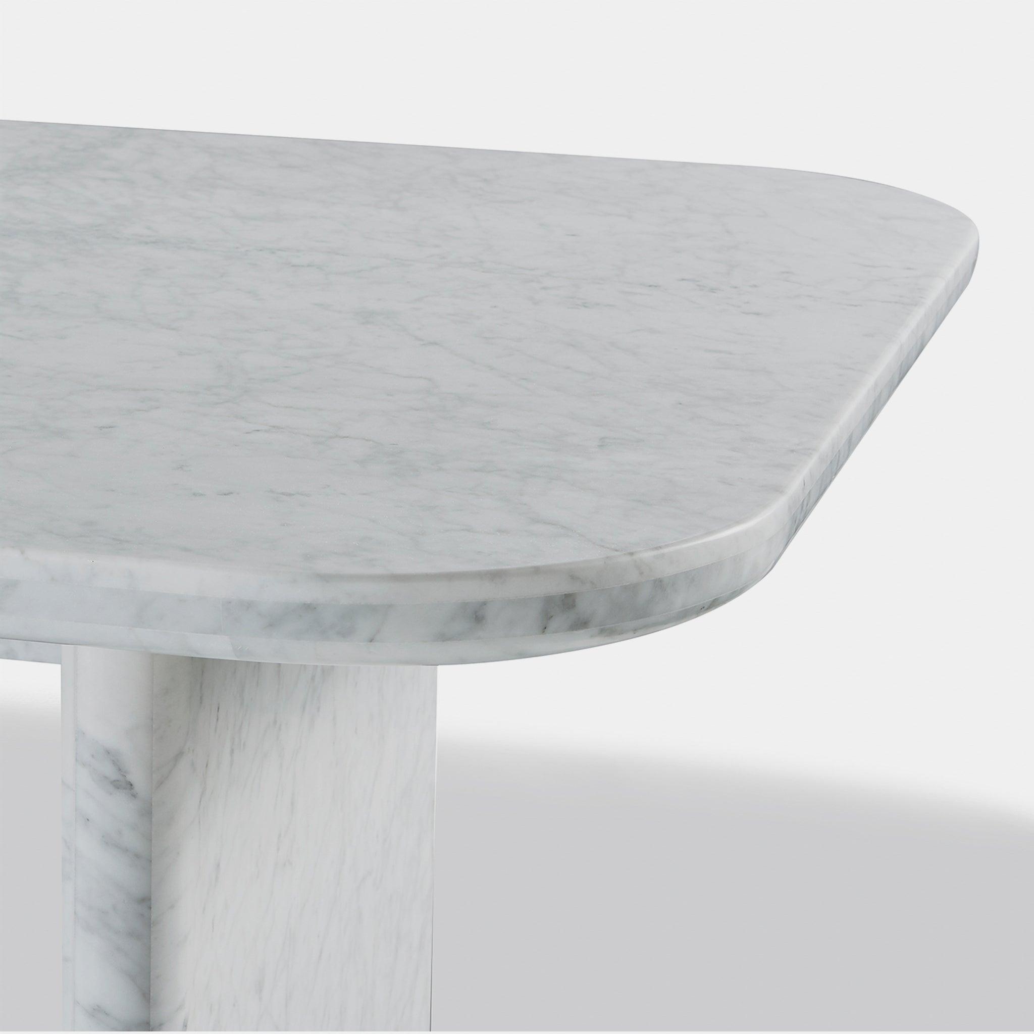 Harbour Ford Dining Table 108" - Marble Arabescato