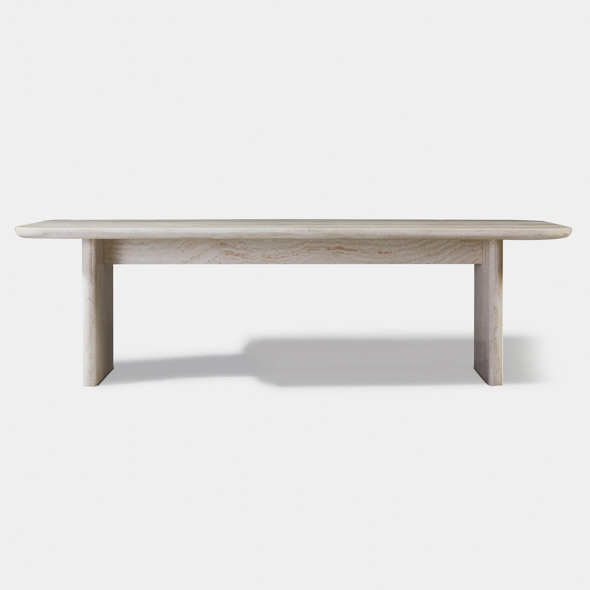 Harbour Ford Dining Table 108" - Marble Arabescato