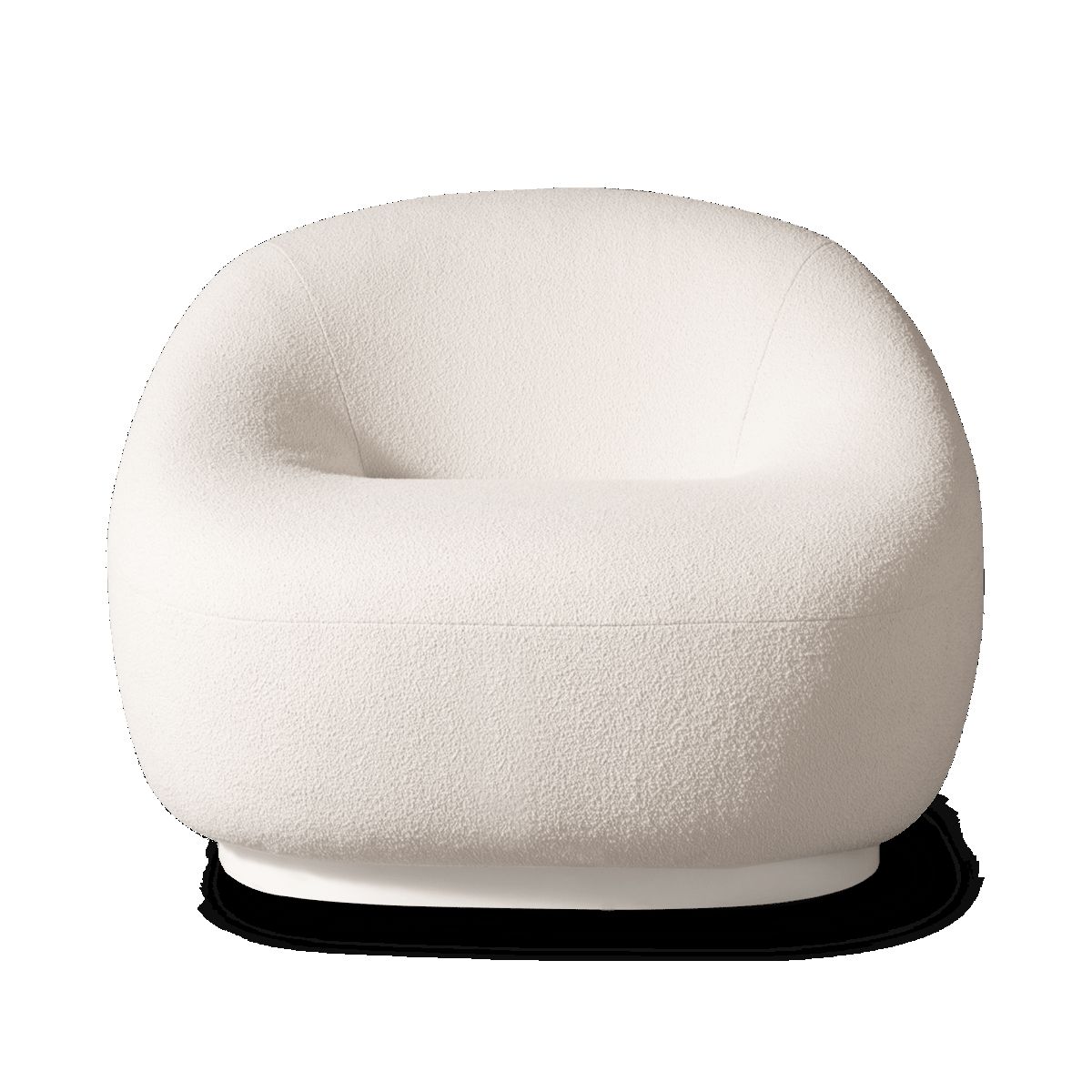 Harbour Gio Lounge Chair - Aluminum Asteroid, Panama Marble