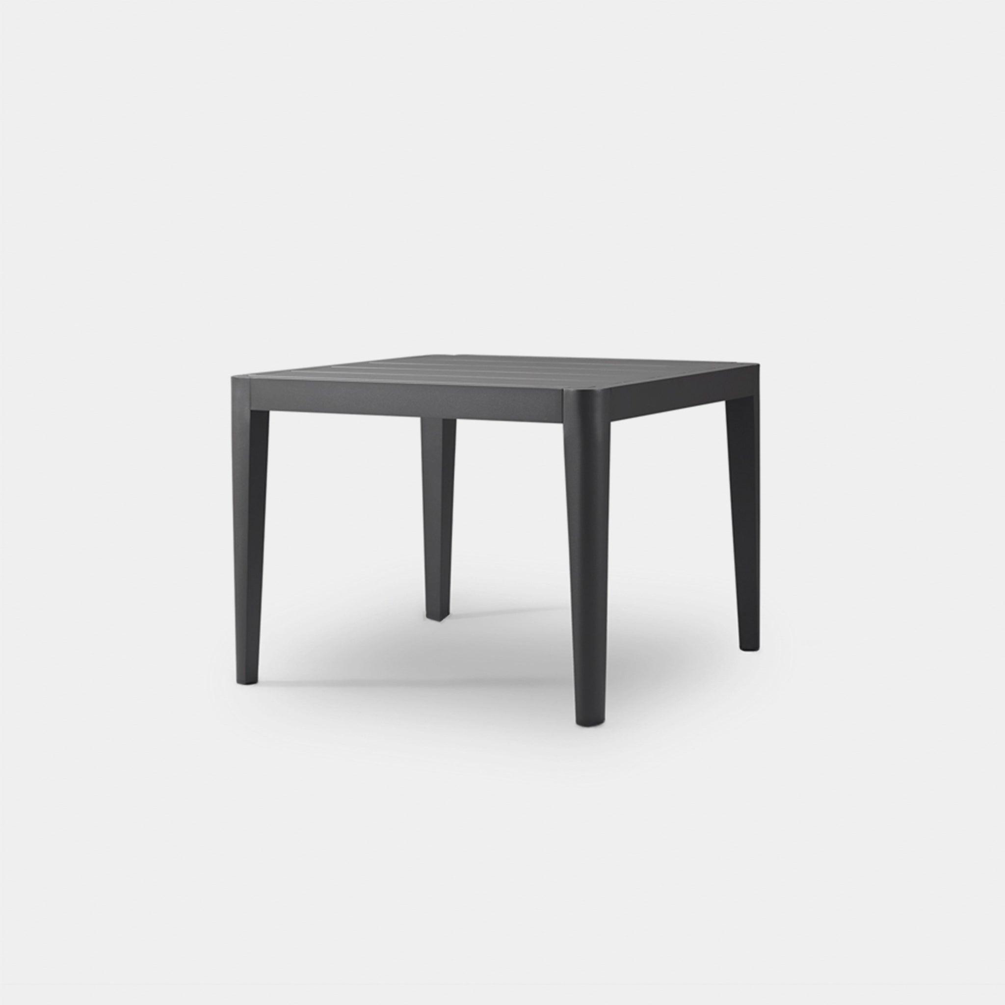 Harbour Hamilton Dining Table 39" - Aluminum Asteroid