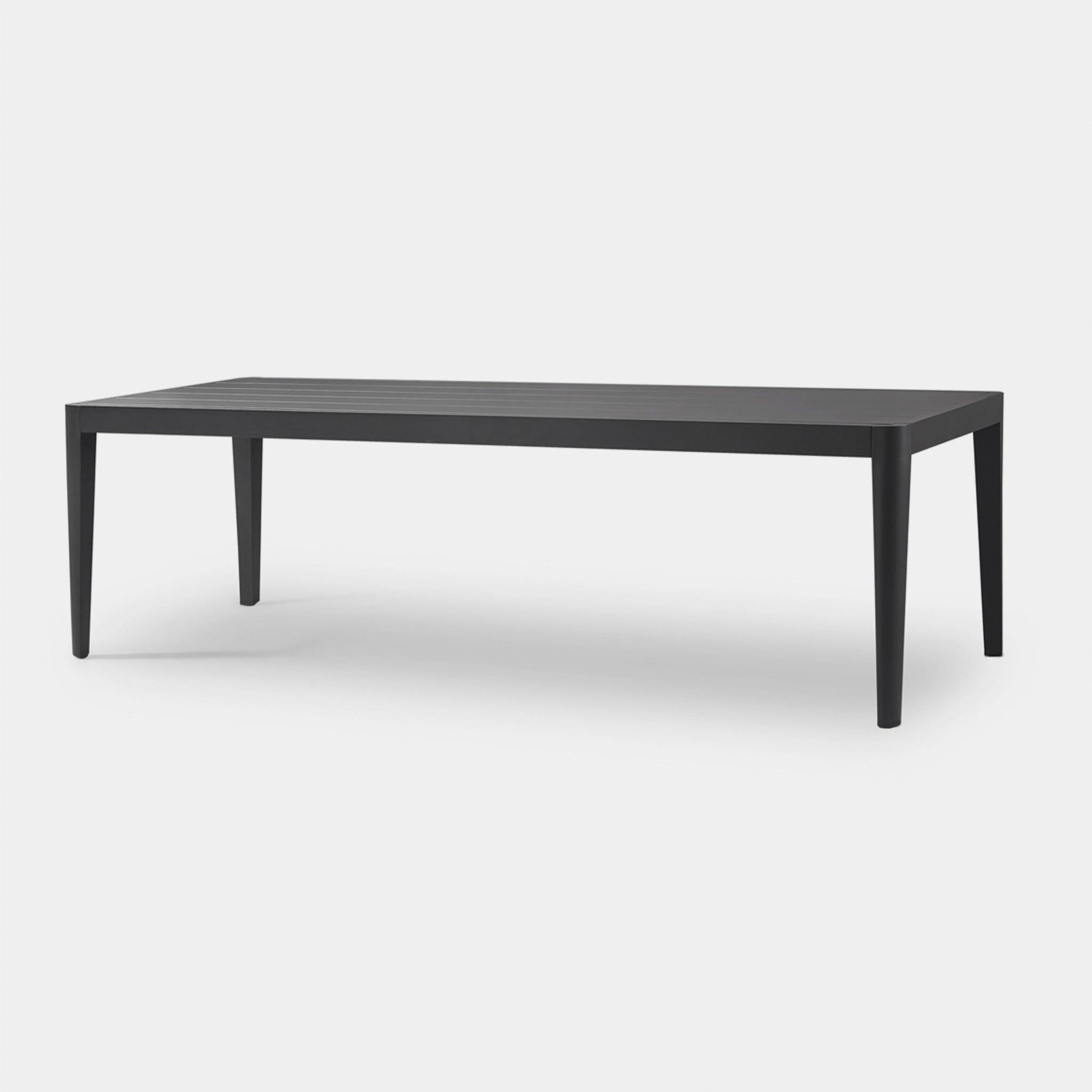 Harbour Hamilton Dinng Table 102" - Aluminum Asteroid