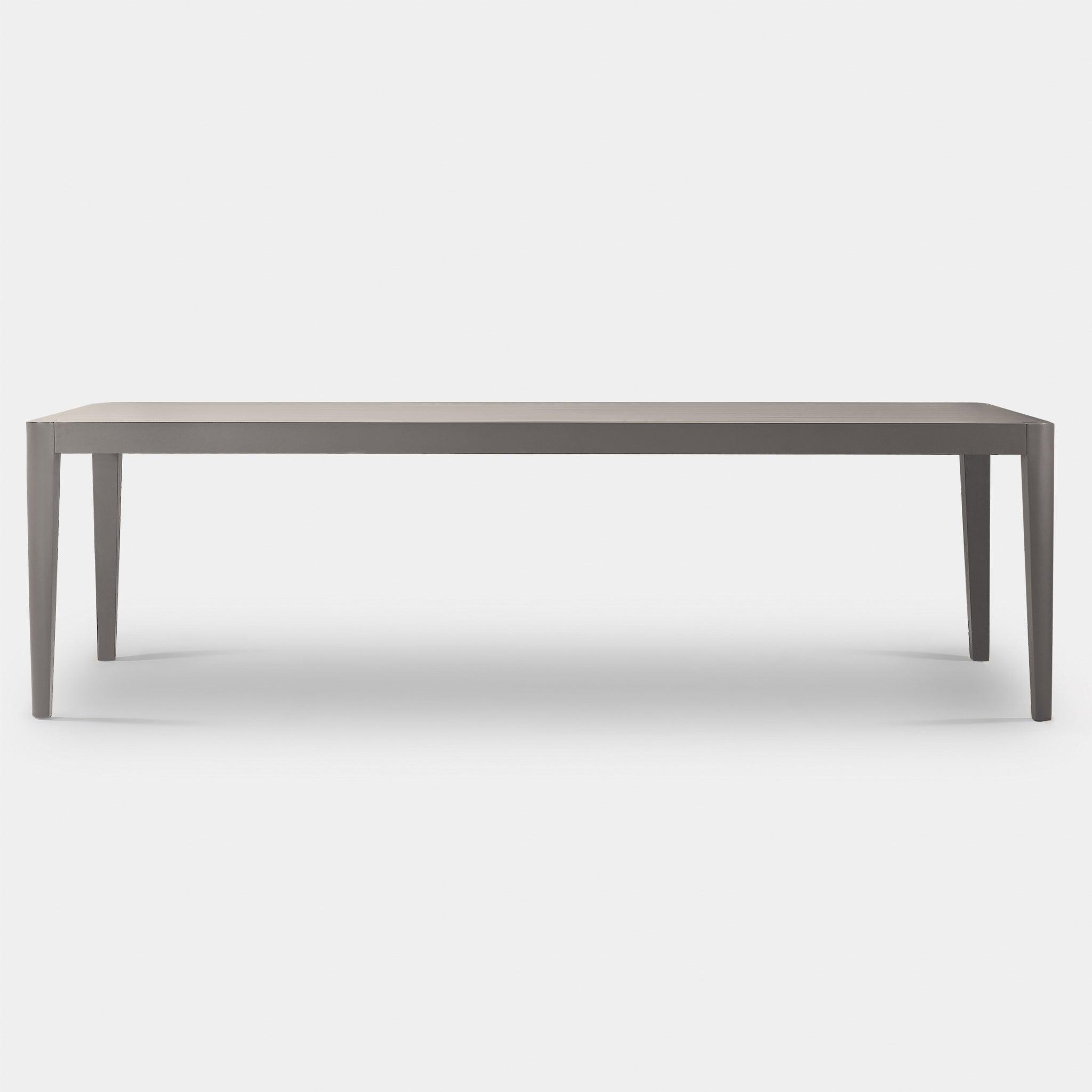 Harbour Hamilton Dinng Table 102" - Aluminum Asteroid