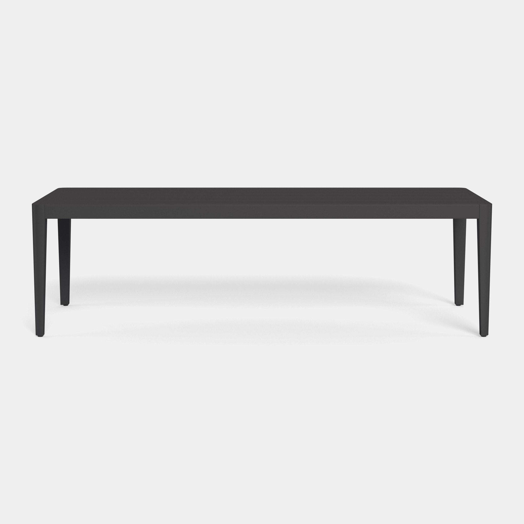 Harbour Hamilton Dinng Table 102" - Aluminum Asteroid