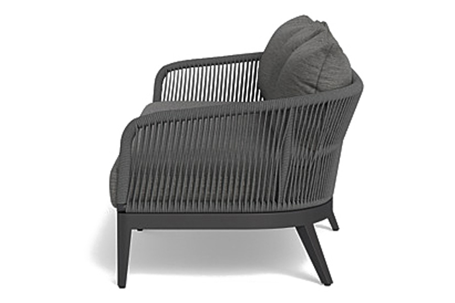 Harbour Hamilton 3 Seat Sofa - Aluminum Asteroid, Riviera Slate