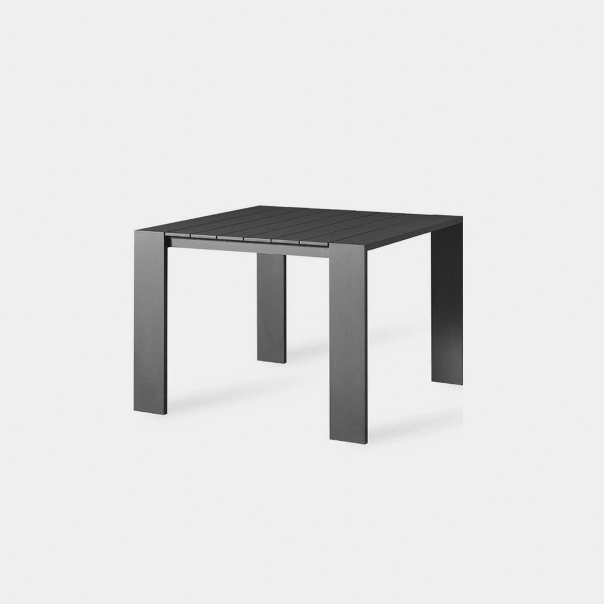 Harbour Hayman Dining Table 42" - Aluminum Asteroid