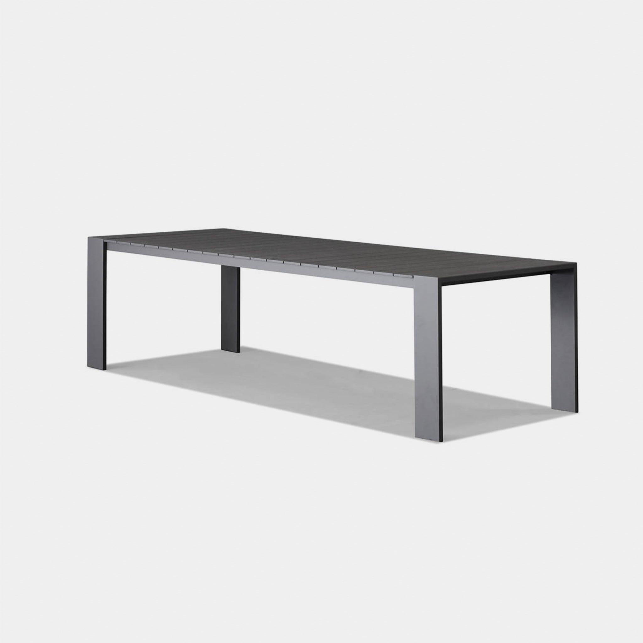 Harbour Hayman Dining Table 106" - Aluminum Asteroid