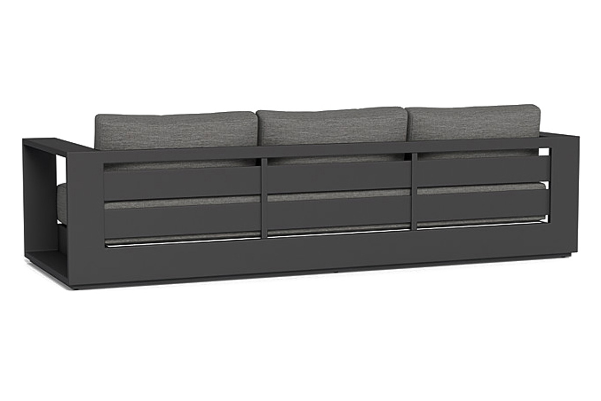 Harbour Hayman 3 Seat Sofa - Aluminum Asteroid, Lisos Grafito