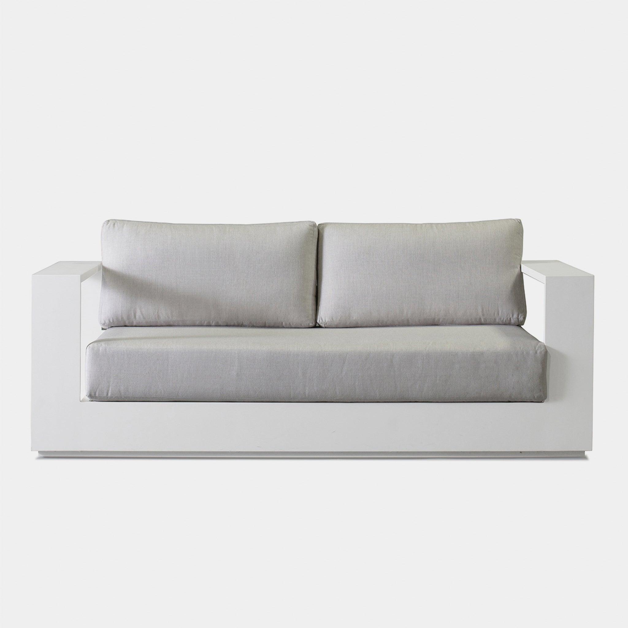 Harbour Hayman 2 Seat Sofa - Aluminum White, Siesta Indigo, Batyline White