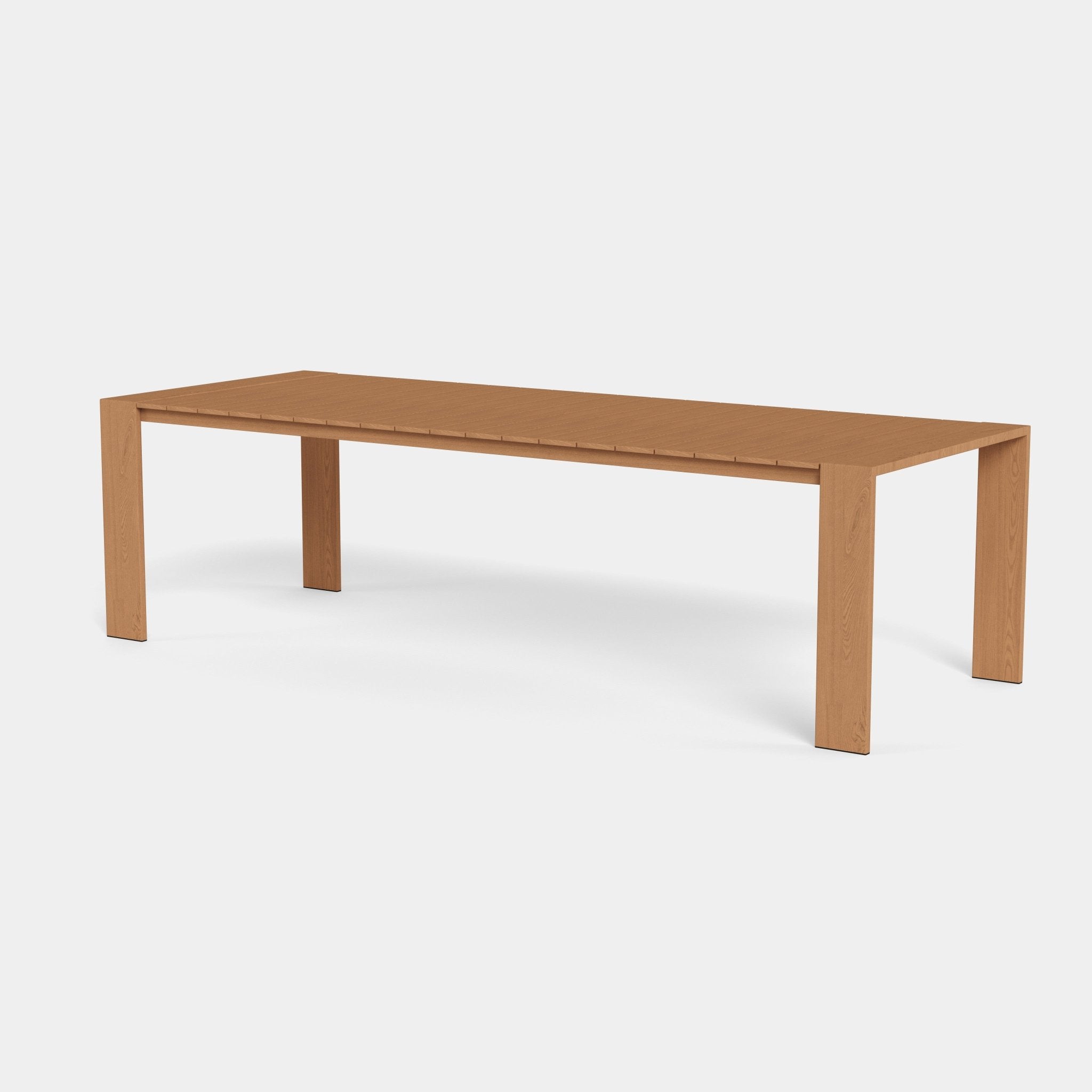 Harbour Hayman Teak Dining Table 106" - Teak Charcoal