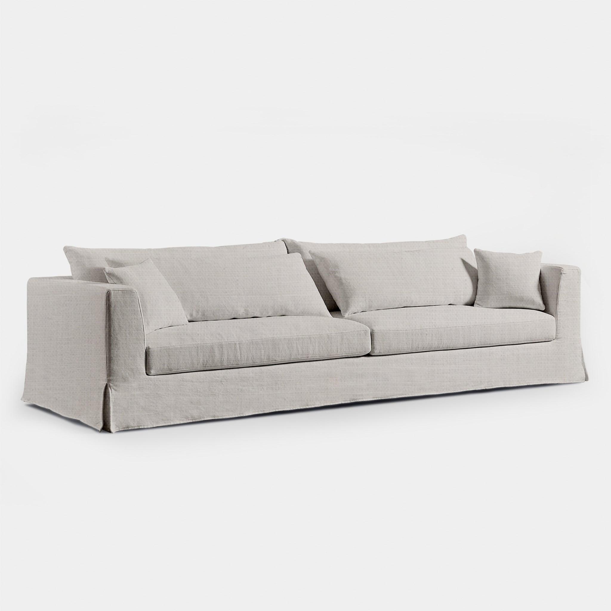 Harbour Kos 3.5 Seat Sofa - Harbour Belgian Linen Black