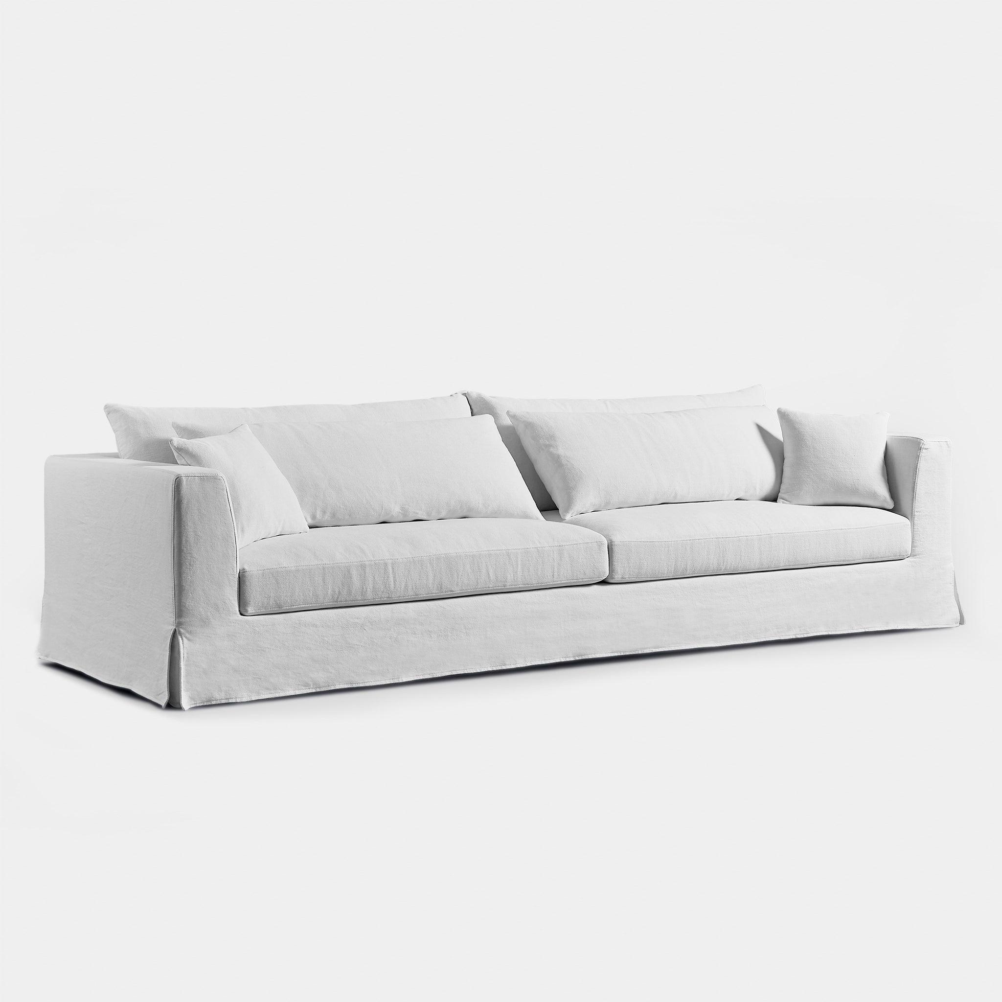 Harbour Kos 3.5 Seat Sofa - Harbour Belgian Linen Black