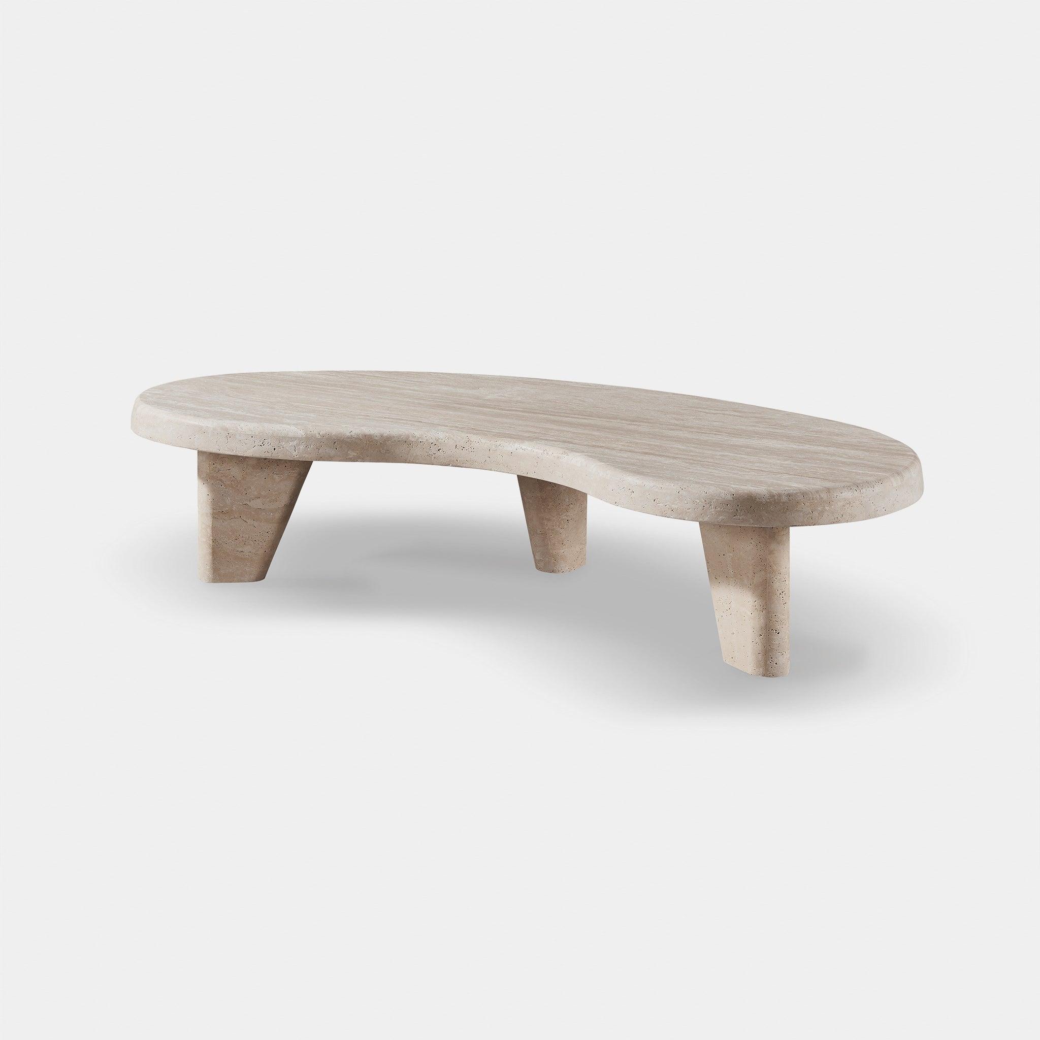 Harbour Lucca Organic Coffee Table - Marble Arabescato