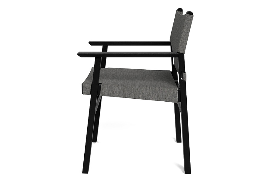 Harbour Mlb Dining Chair - Teak Natural, Copacabana Midnight