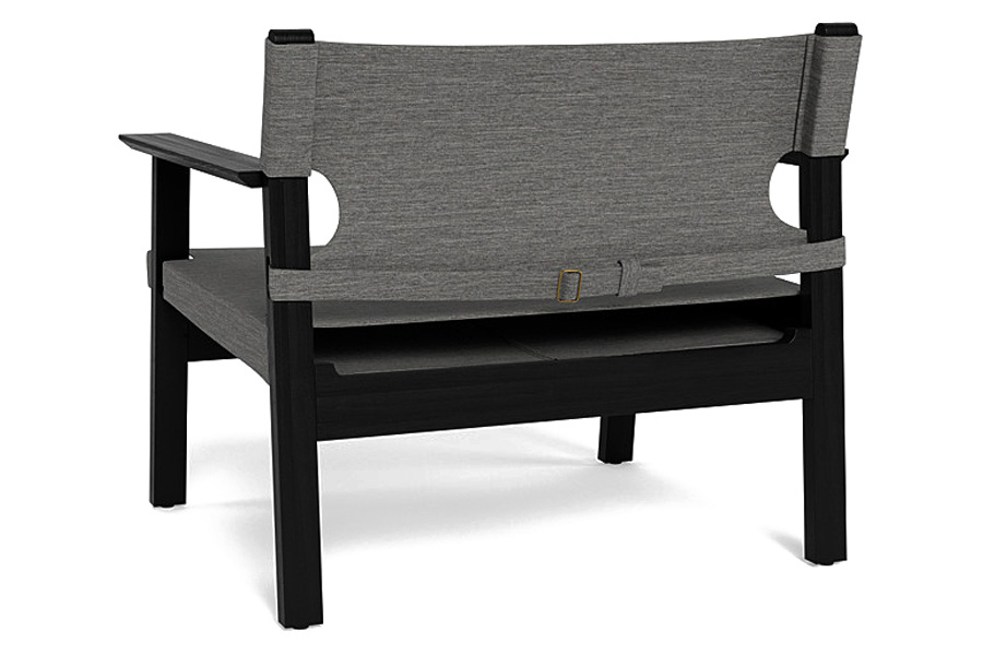 Harbour Mlb Lounge Chair - Teak Charcoal, Copacabana Midnight