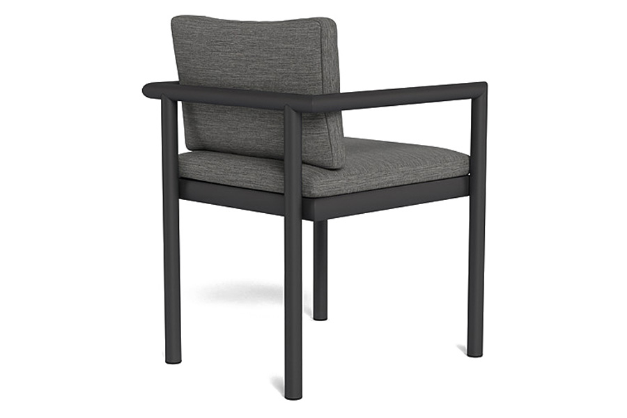 Harbour Moab Dining Chair - Aluminum Asteroid, Panama Marble