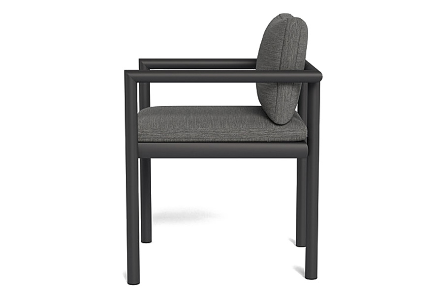 Harbour Moab Dining Chair - Aluminum Bronze, Lisos Grafito