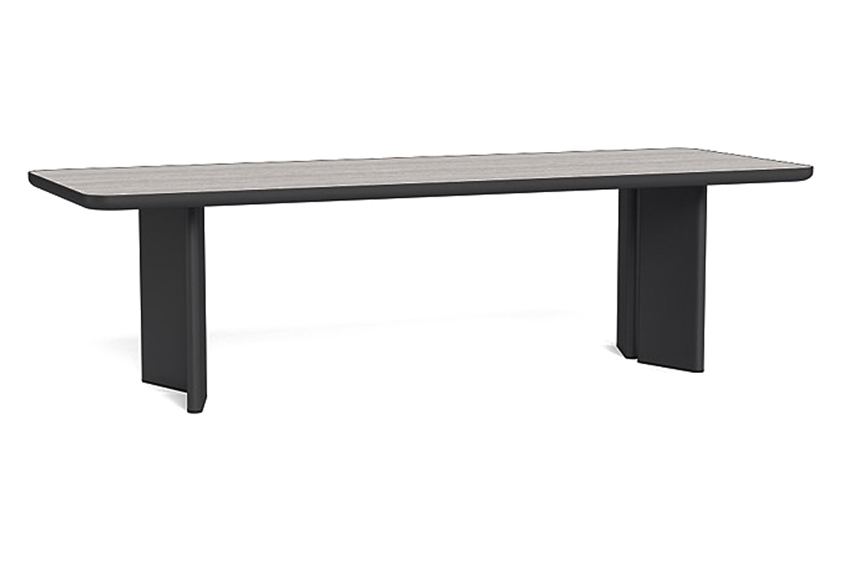 Harbour Moab 107" Rectangle Dining Table - Aluminum Bronze