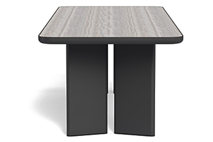 Harbour Moab 107" Rectangle Dining Table - Aluminum Bronze