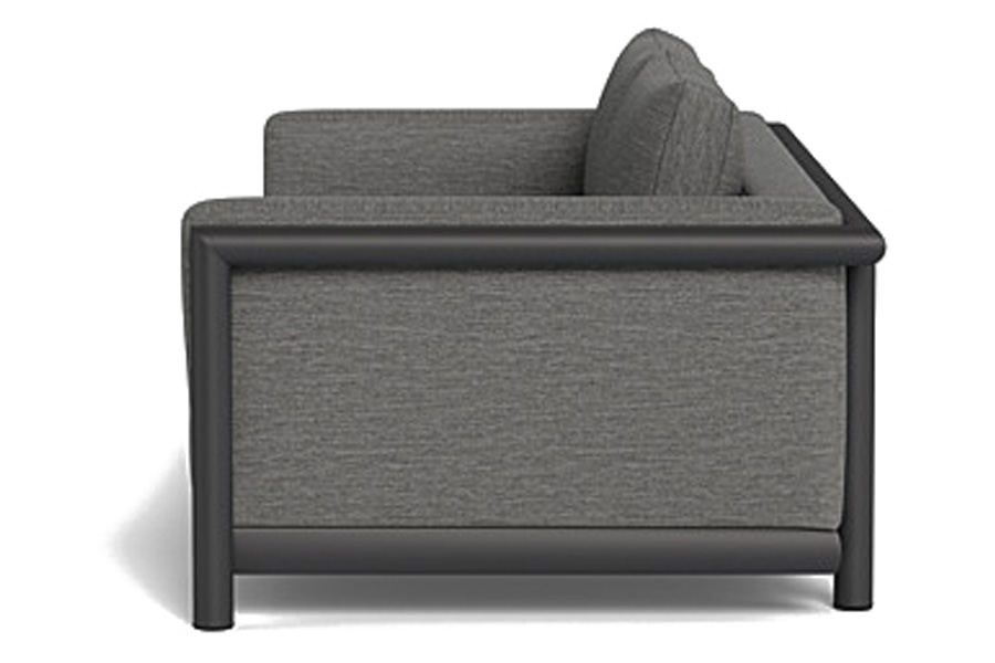 Harbour Moab Sofa 90" - Aluminum Asteroid, Lisos Piedra