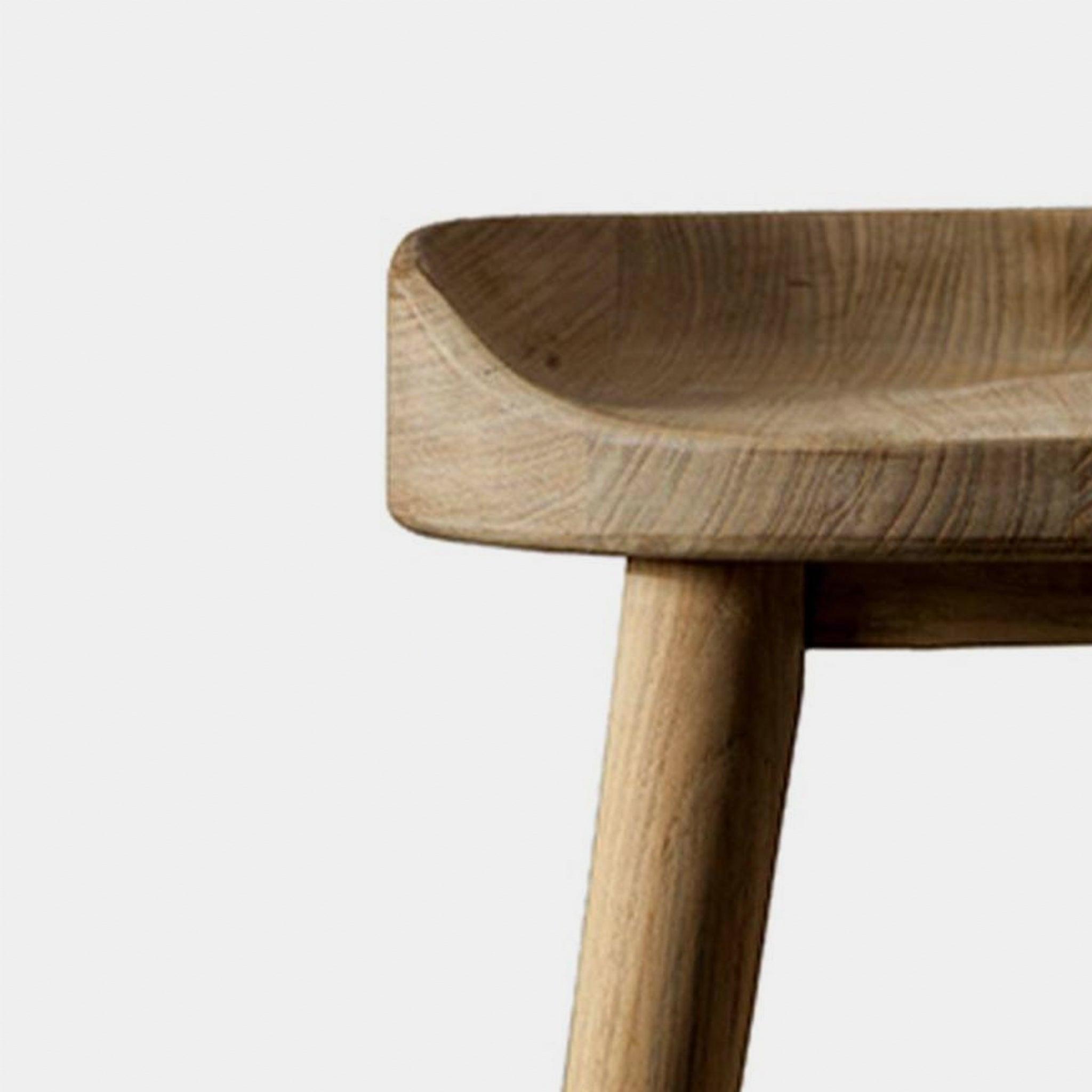 Harbour Noosa Backless Bar Stool - Teak Natural