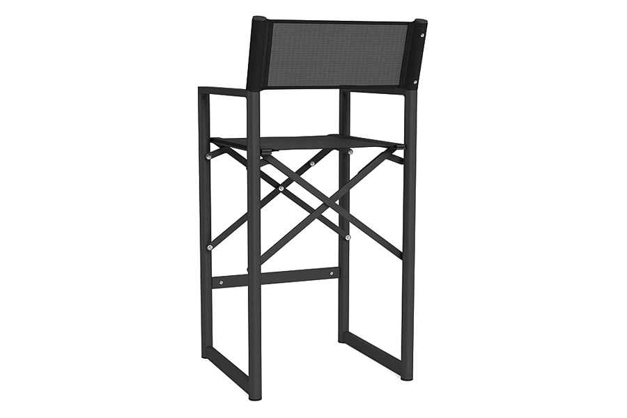 Harbour Pacific Aluminum Bar Stool - Aluminum Taupe