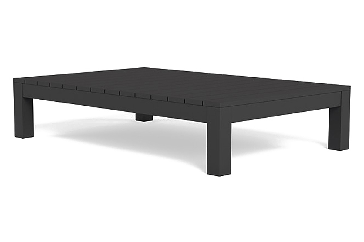 Harbour Pacific Aluminum Coffee Table - Aluminum Taupe