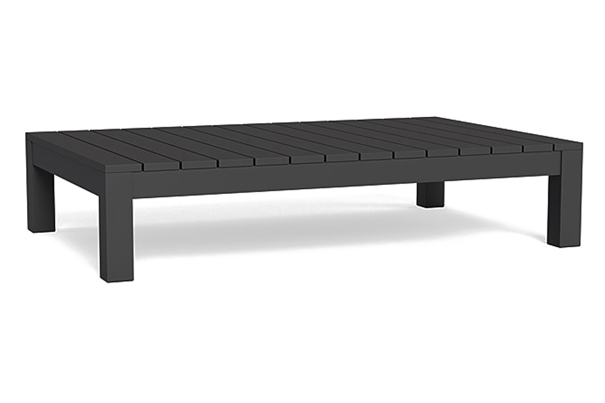 Harbour Pacific Aluminum Coffee Table - Aluminum Taupe