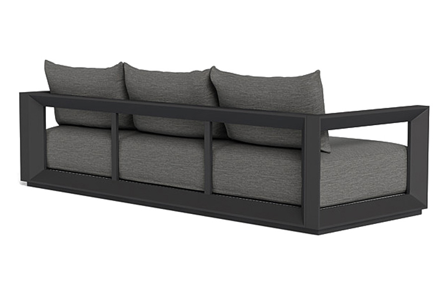 Harbour™ Vaucluse 3 Seat Sofa - Aluminum Asteroid, Copacabana Midnight