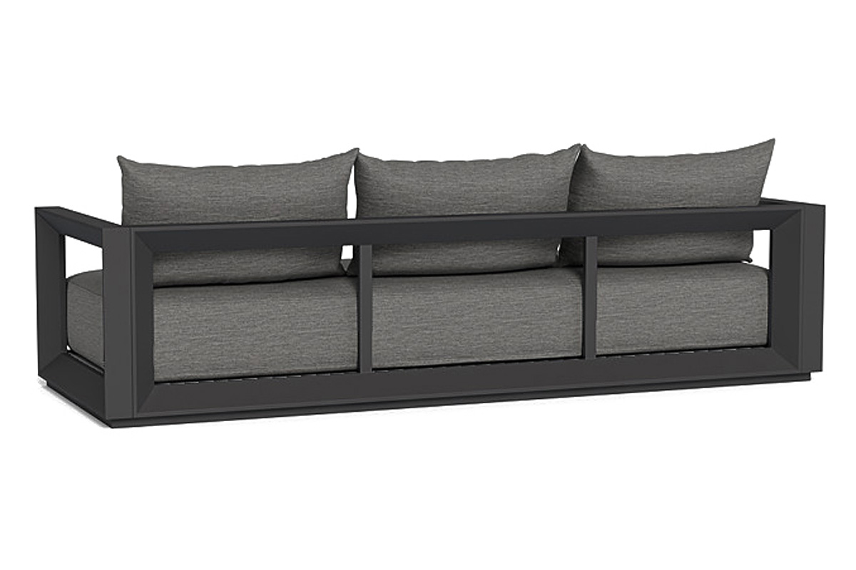 Harbour™ Vaucluse 3 Seat Sofa - Aluminum Asteroid, Copacabana Midnight