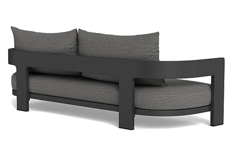 Harbour Victoria 3 Seat Sofa - Aluminum Asteroid, Lisos Grafito