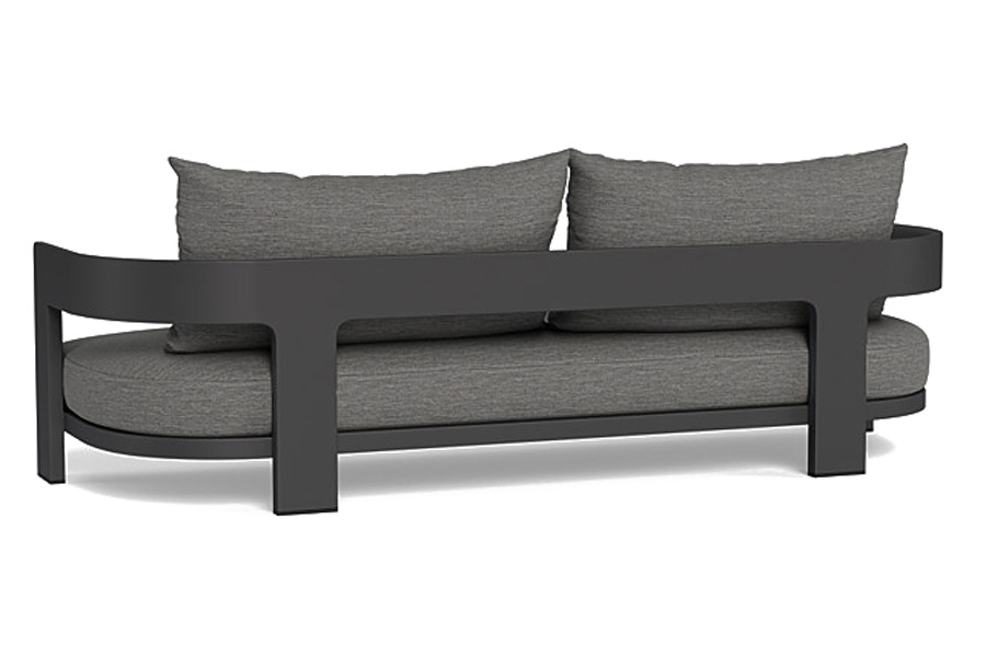 Harbour Victoria 3 Seat Sofa - Aluminum Asteroid, Lisos Grafito