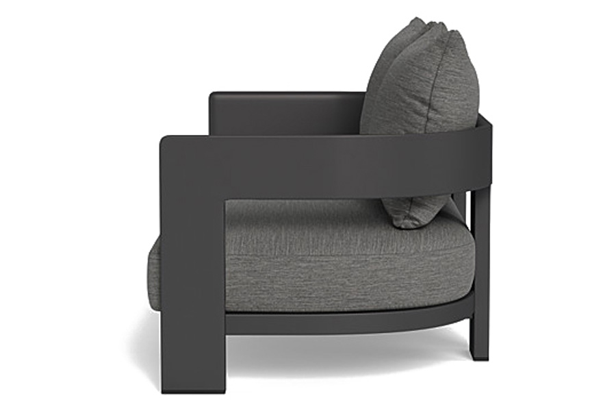 Harbour Victoria 2 Seat Sofa - Aluminum Asteroid, Cast Slate