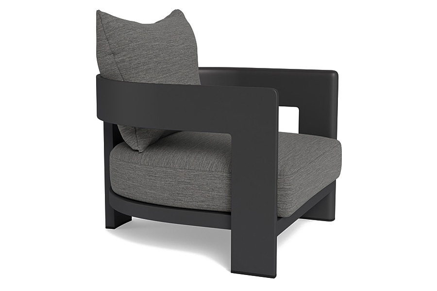 Harbour Victoria Lounge Chair - Aluminum Asteroid, Cast Slate