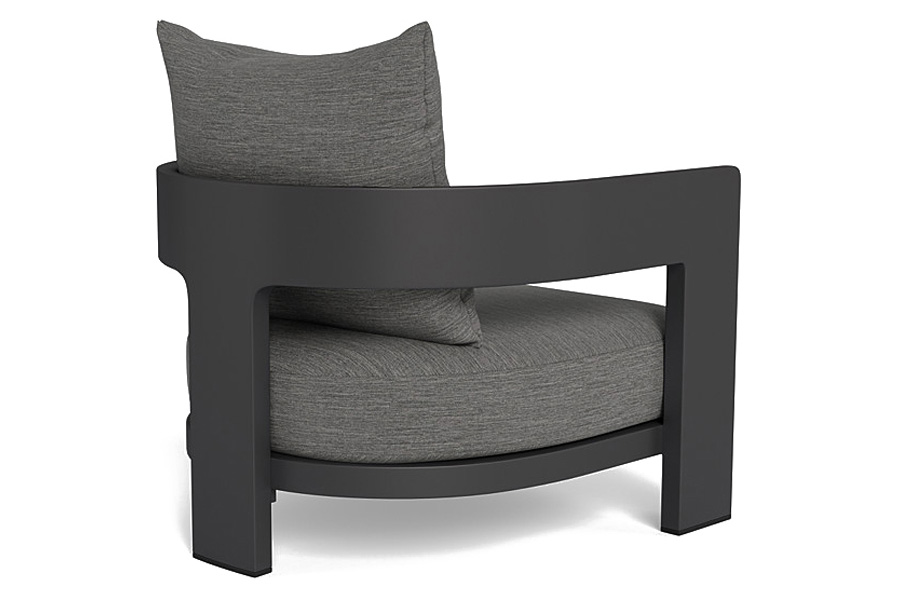 Harbour Victoria Lounge Chair - Aluminum Asteroid, Cast Slate