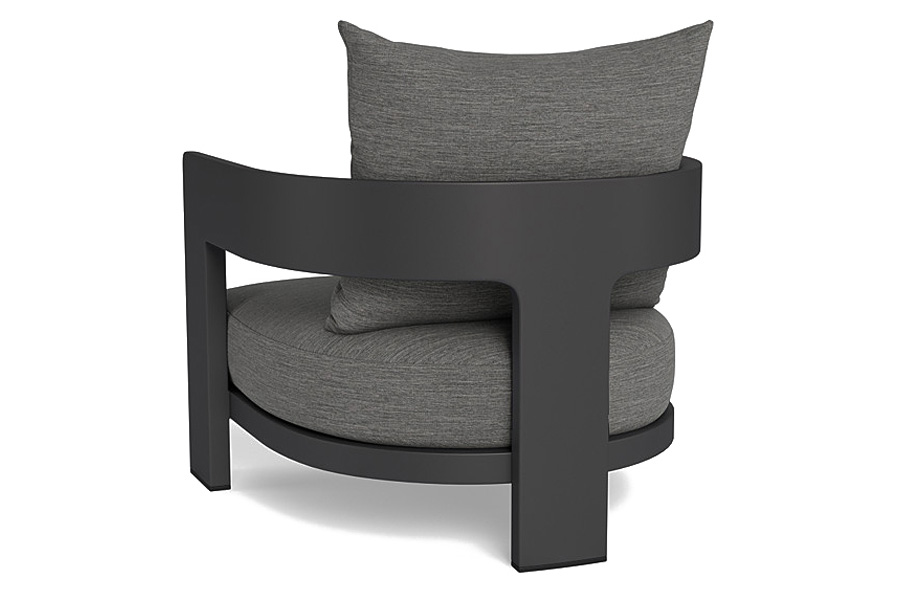 Harbour Victoria Lounge Chair - Aluminum Asteroid, Cast Slate