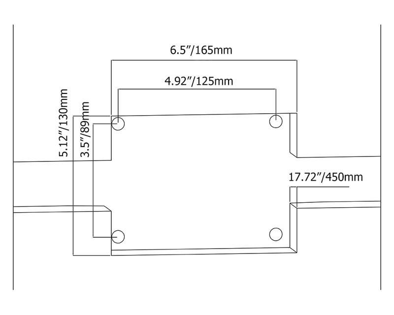 HMR Wall Mounted Waterfall Rain Thermostatic Shower System with 3 Body Sprays