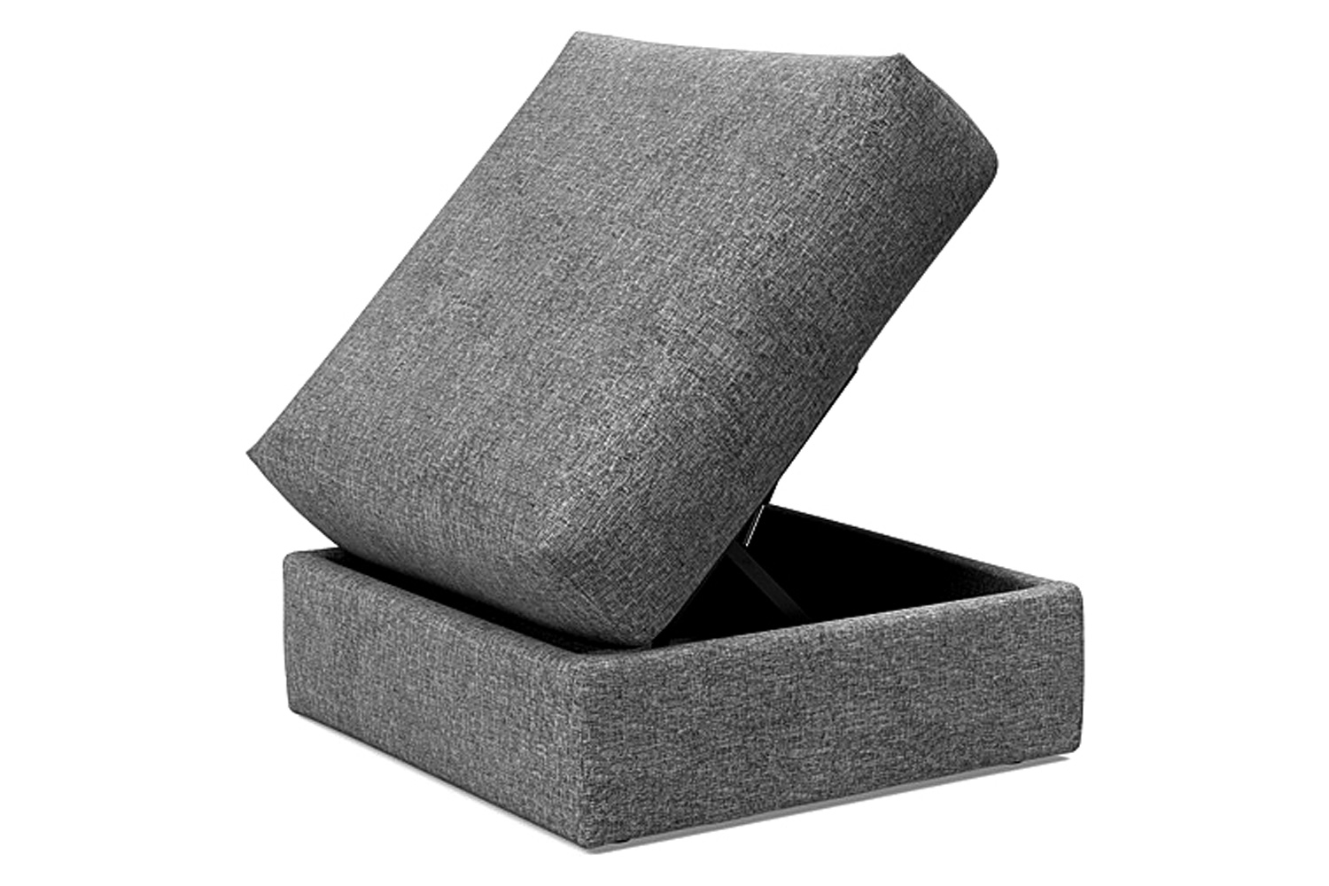 Innovation Living Cornila Ottoman - 563 Twist Charcoal