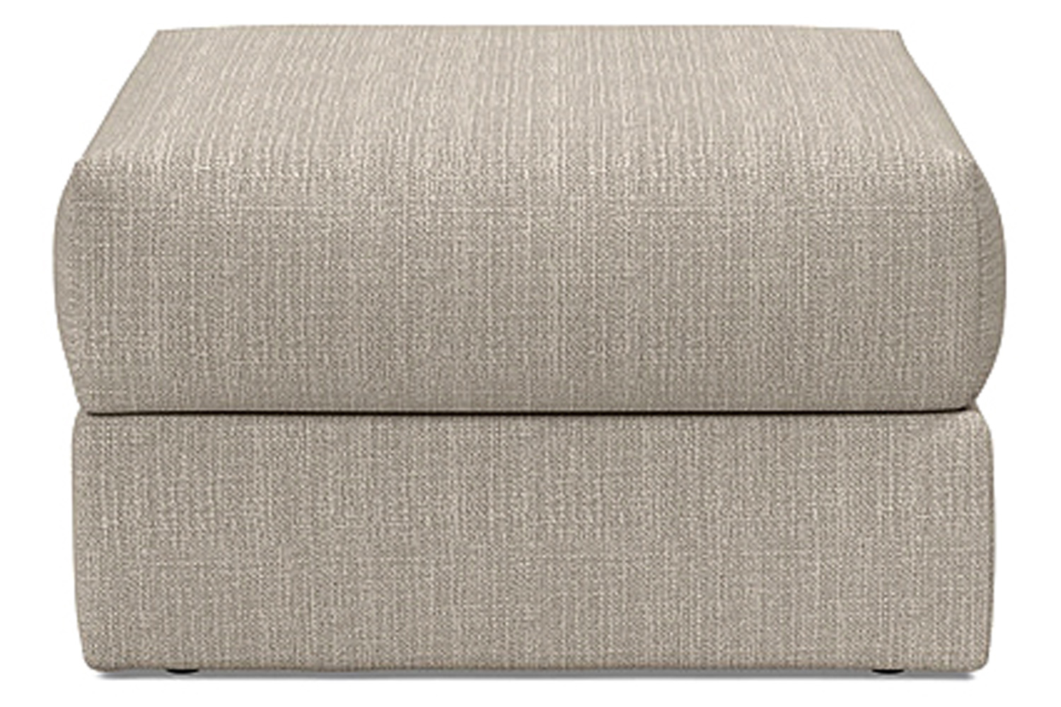 Innovation Living Cornila Ottoman - 579 Kenya Gravel