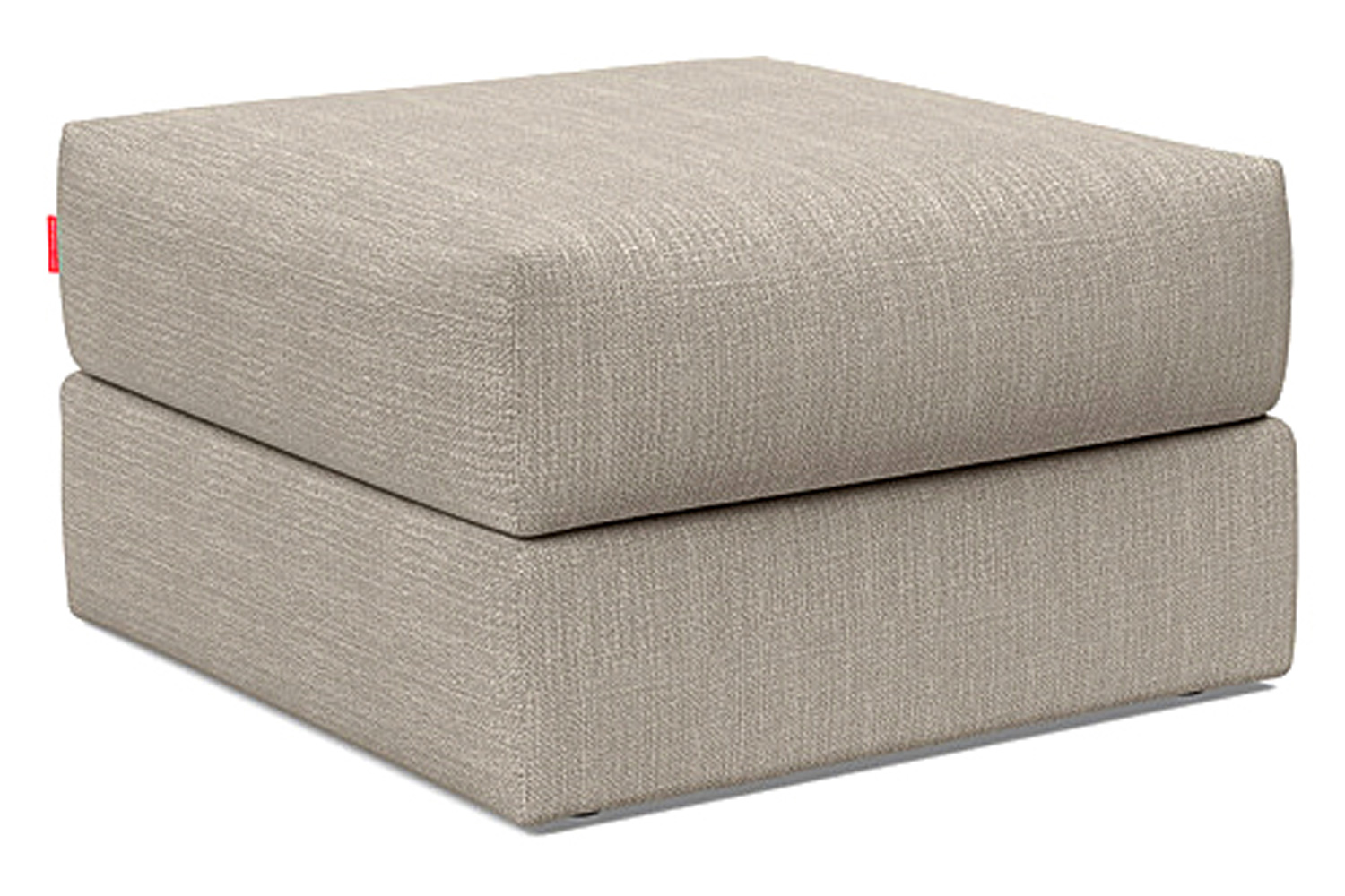 Innovation Living Cornila Ottoman - 579 Kenya Gravel