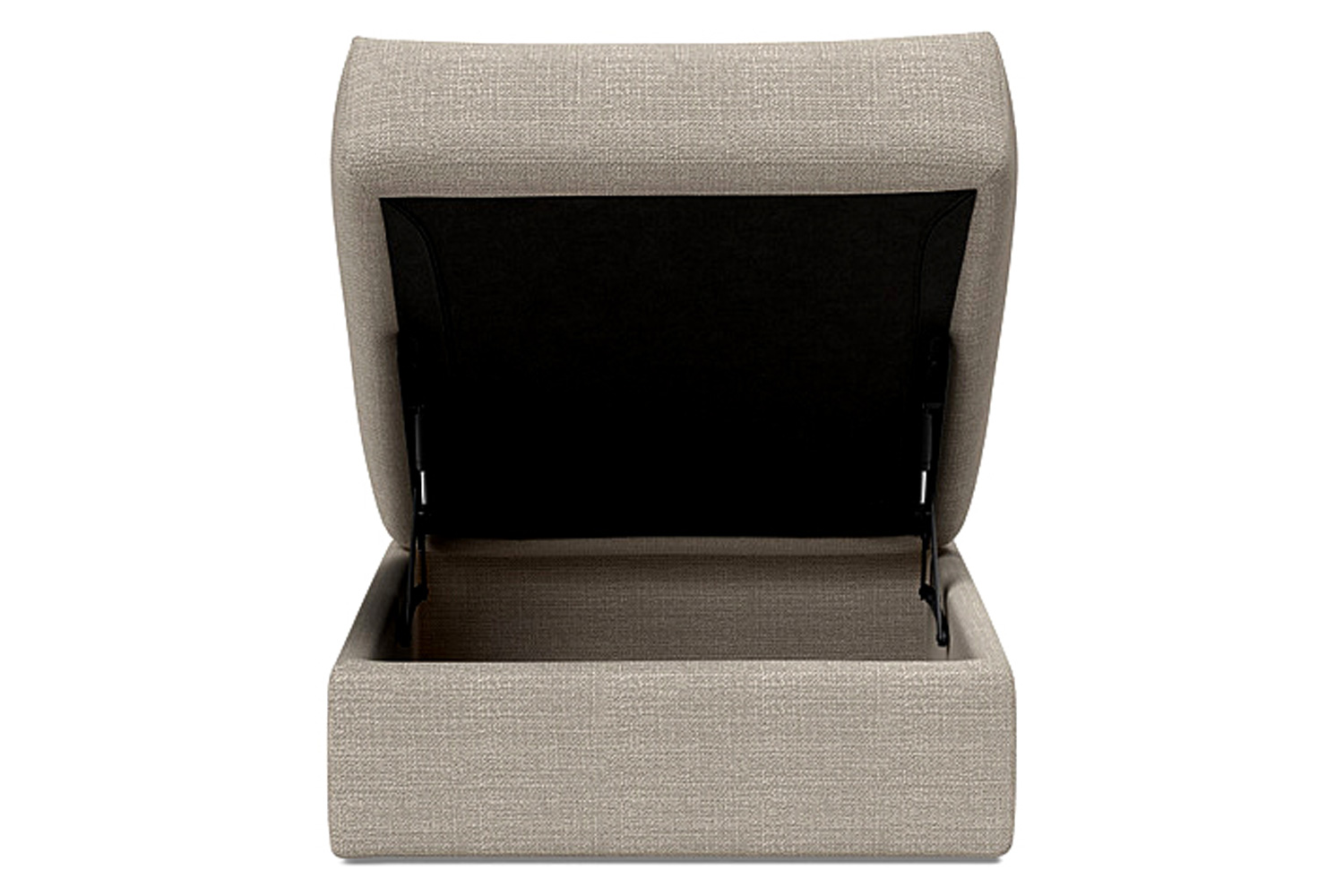 Innovation Living Cornila Ottoman - 579 Kenya Gravel