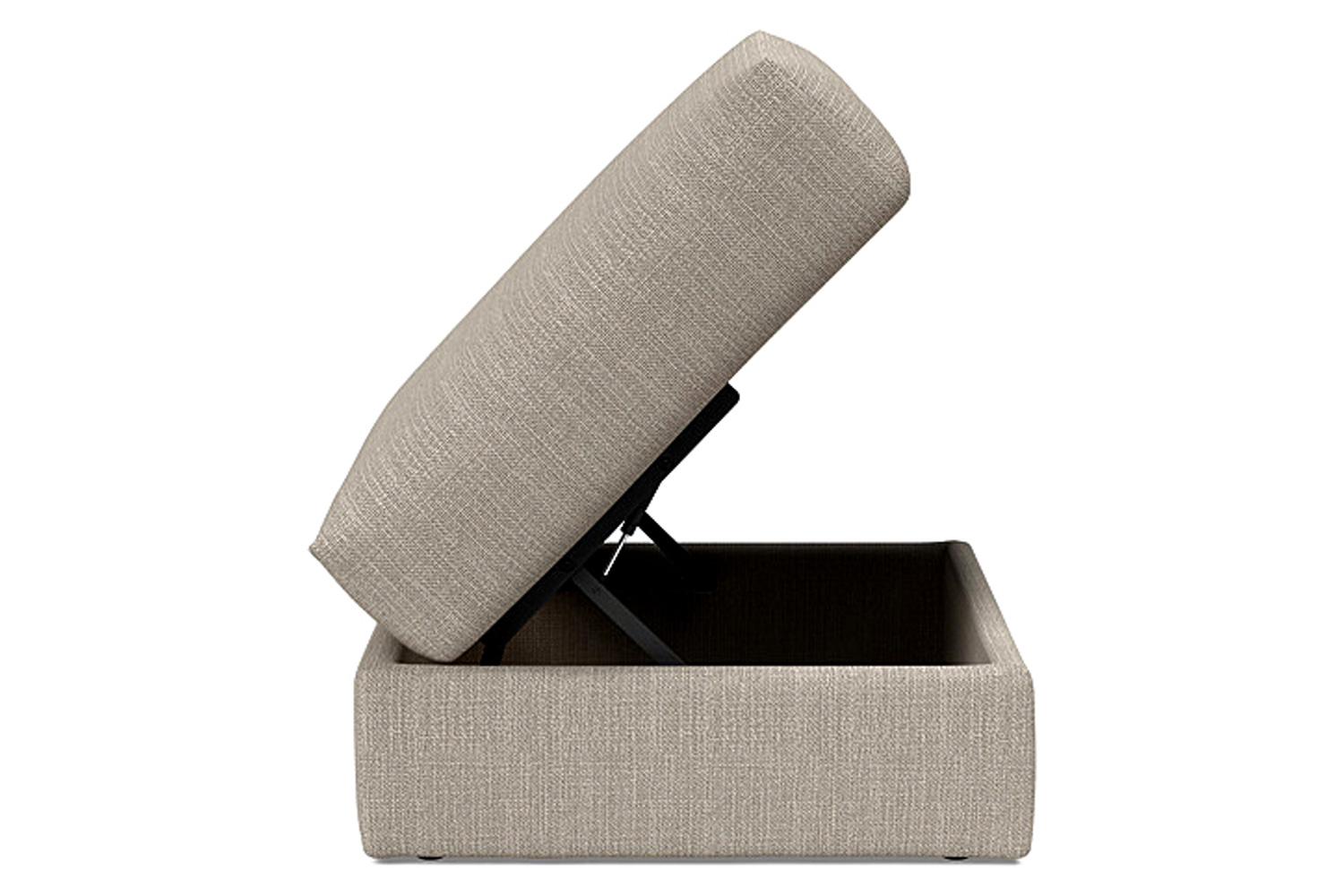 Innovation Living Cornila Ottoman - 579 Kenya Gravel