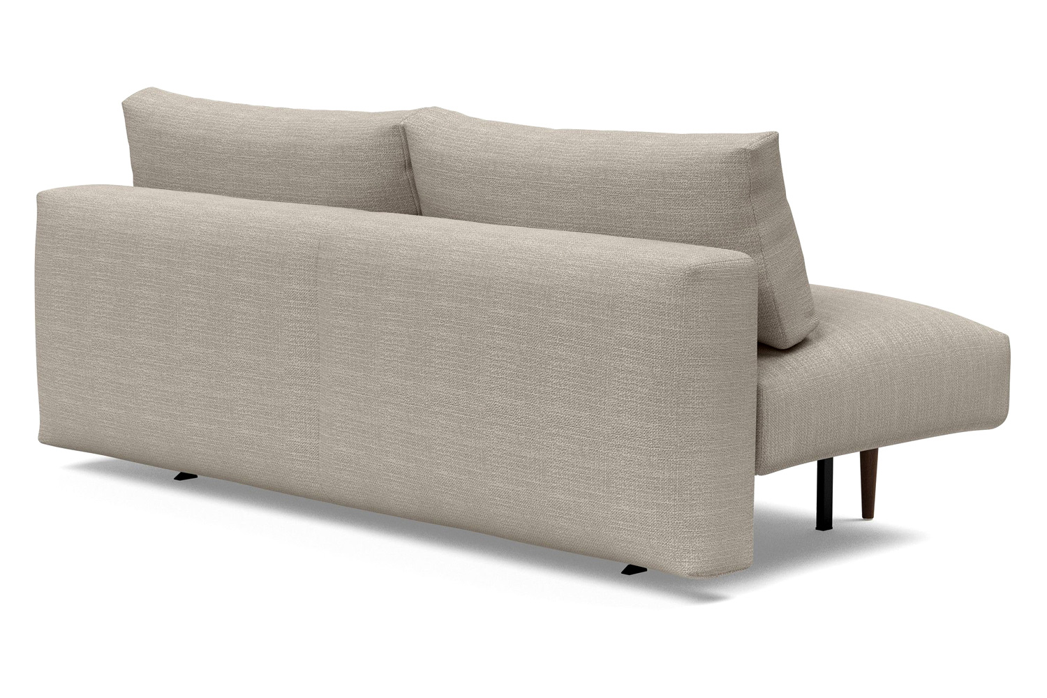 Innovation Living Frode Dark Styletto Sofa Bed - 579 Kenya Gravel