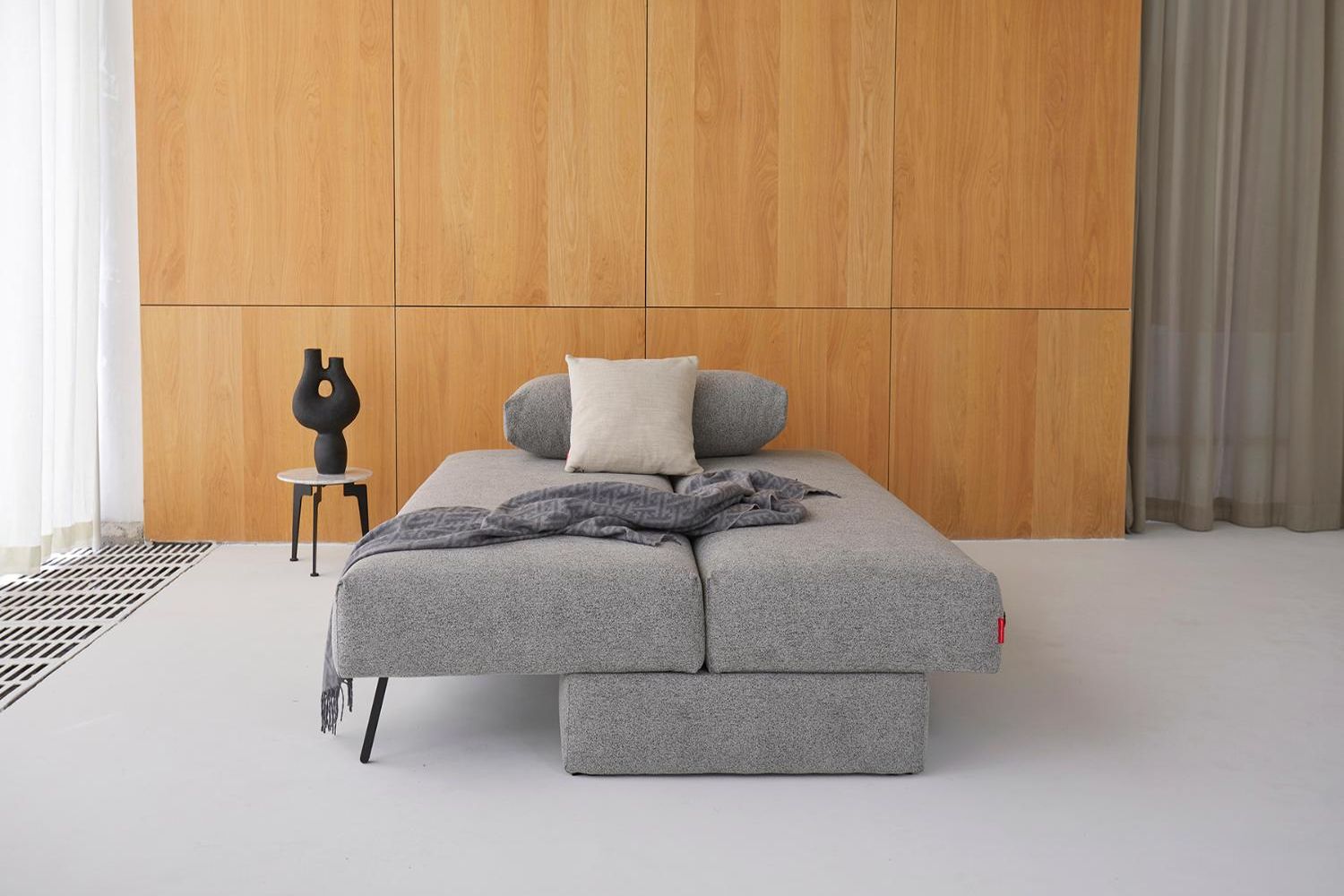 Innovation Living Osvald Sofa Bed - 216 Flashtex Dark Gray