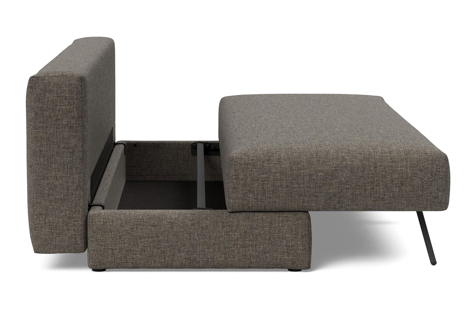 Innovation Living Osvald Sofa Bed - 216 Flashtex Dark Gray