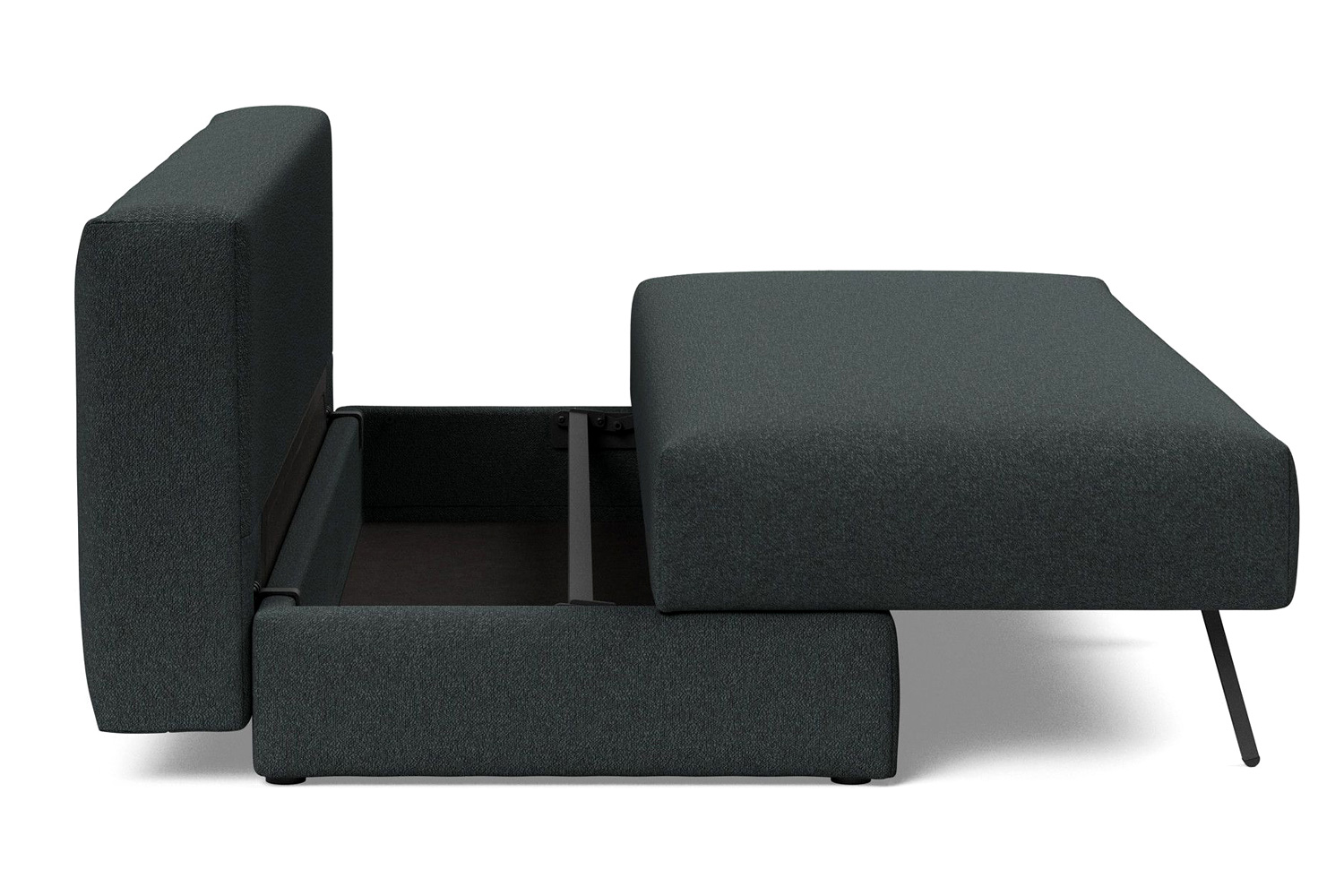 Innovation Living Osvald Sofa Bed - 534 Bouclé Black Raven