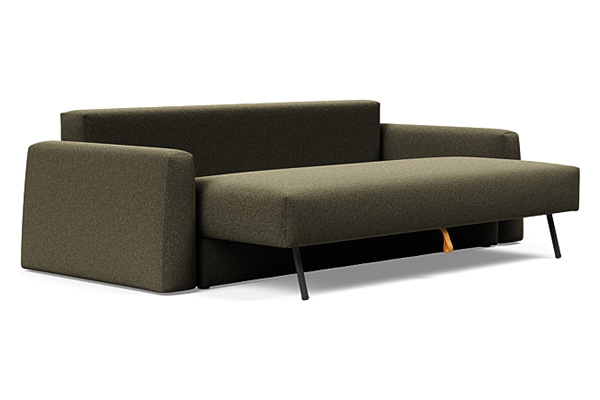 Innovation Living Cone Sofa Bed - 535 Bouclé Forest Green