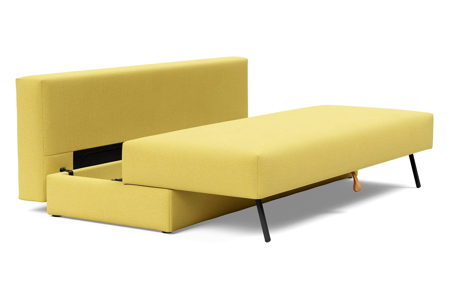 Innovation Living Osvald Sofa Bed - 554 Soft Mustard Flower