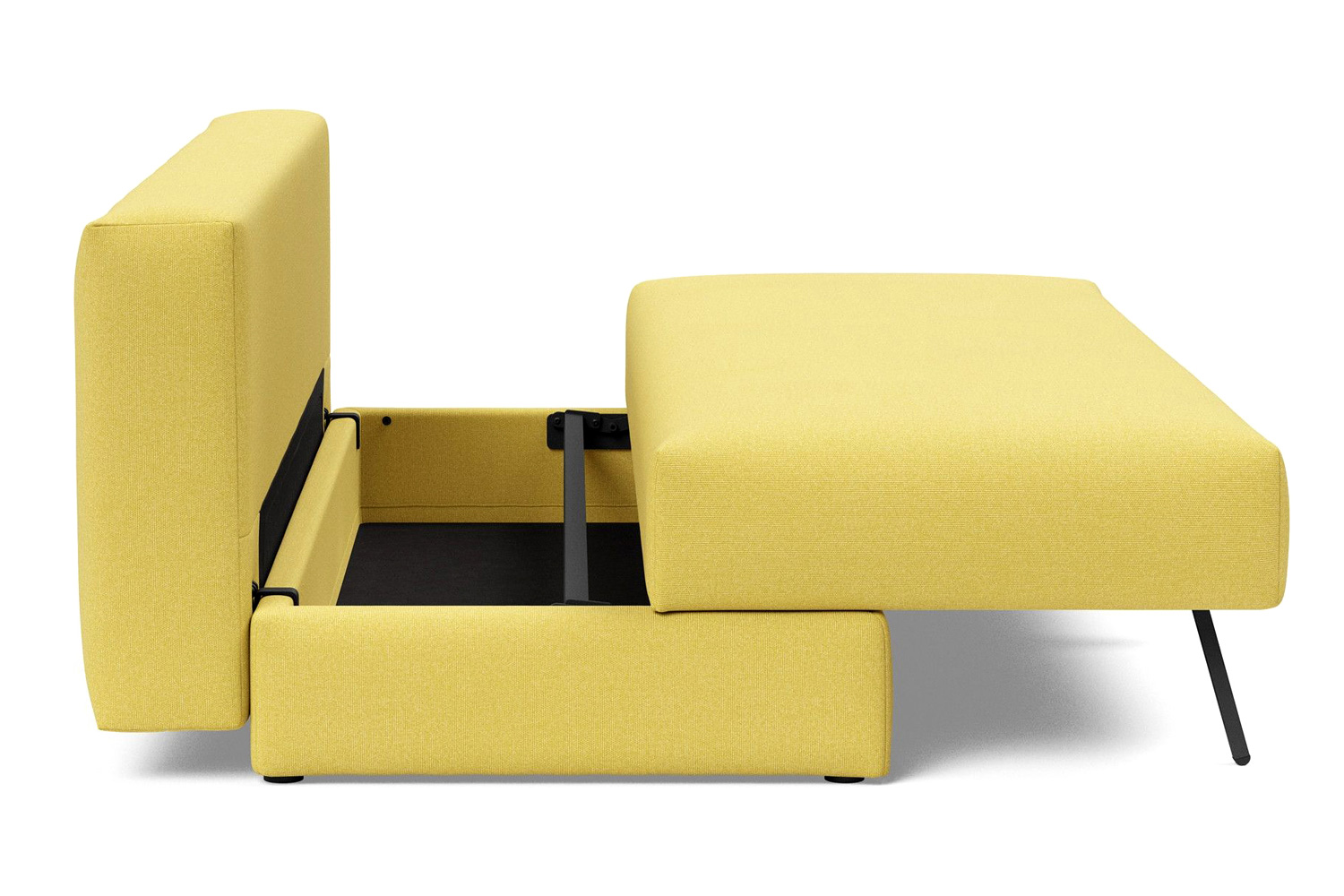 Innovation Living Osvald Sofa Bed - 554 Soft Mustard Flower