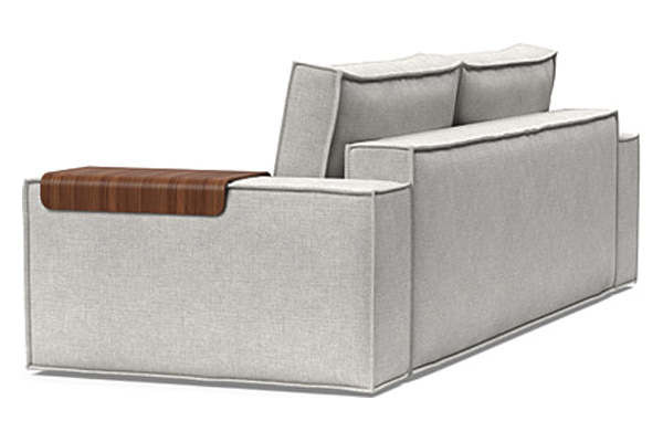 Innovation Living Newilla Sofa Bed with Wide Arms - 256 Adario Fog