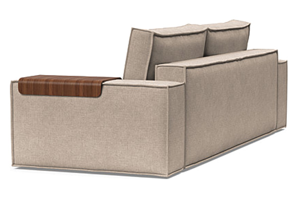 Innovation Living Newilla Sofa Bed with Wide Arms - 257 Adario Taupe